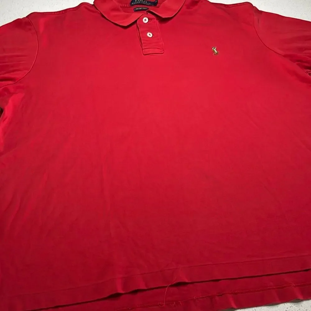 Polo Ralph Lauren Pima Soft Touch Polo Shirt Mens XXL